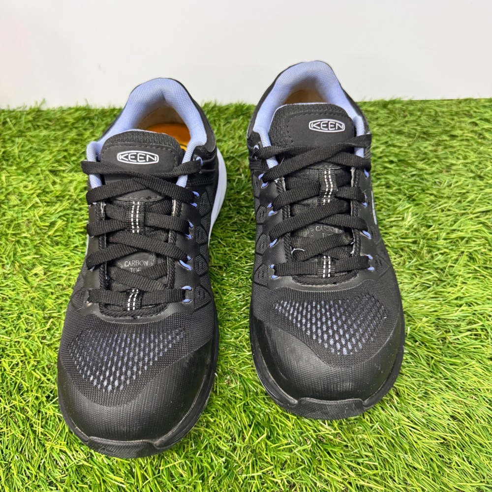 KEEN‎ Utility Vista Energy Work Shoes Women 7 Black Carbon Toe EH